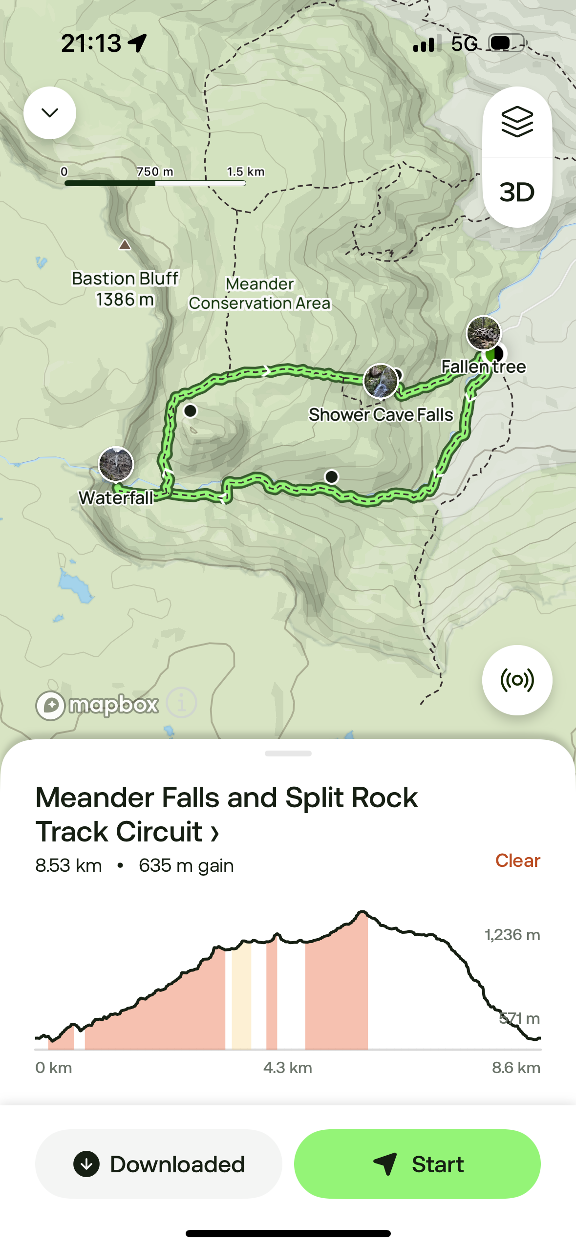 Meander Falls